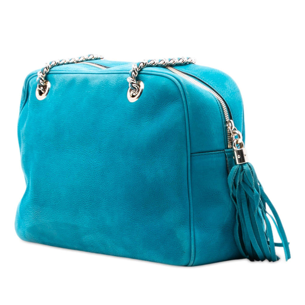 Gucci Nubuck Soho Chain Shoulder Bag