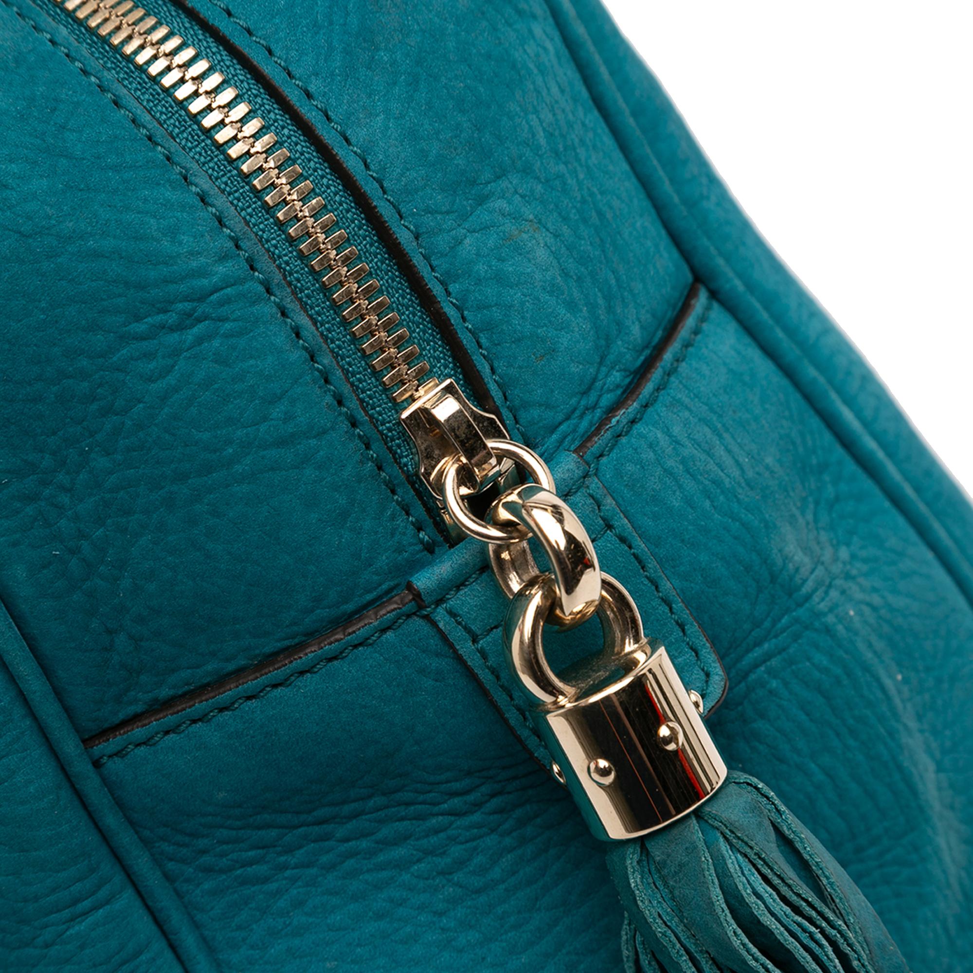 Gucci Nubuck Soho Chain Shoulder Bag