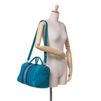Gucci Nubuck Web Joy Satchel