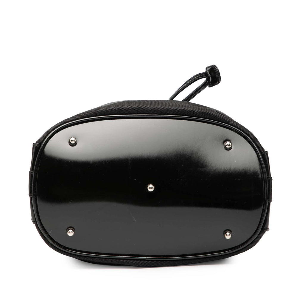 Gucci Nylon Bamboo Bucket Bag