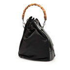 Gucci Nylon Bamboo Bucket Bag