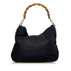 Gucci Nylon Bamboo Satchel (SHG-gDltSy)