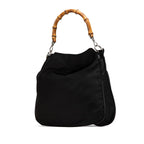 Gucci Nylon Bamboo Satchel