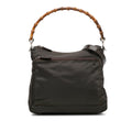 Gucci Nylon Bamboo Satchel