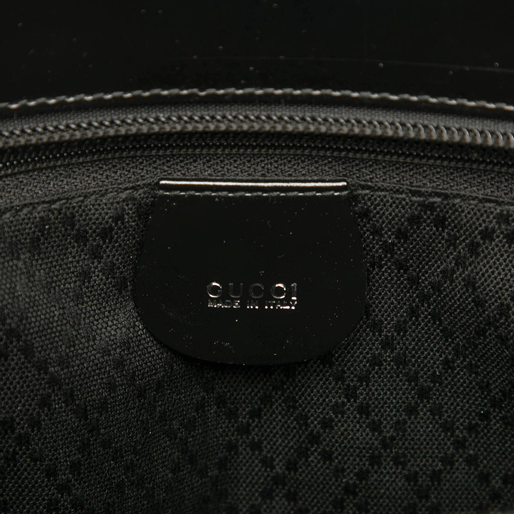 Gucci Nylon Bamboo Satchel