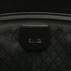 Gucci Nylon Bamboo Satchel