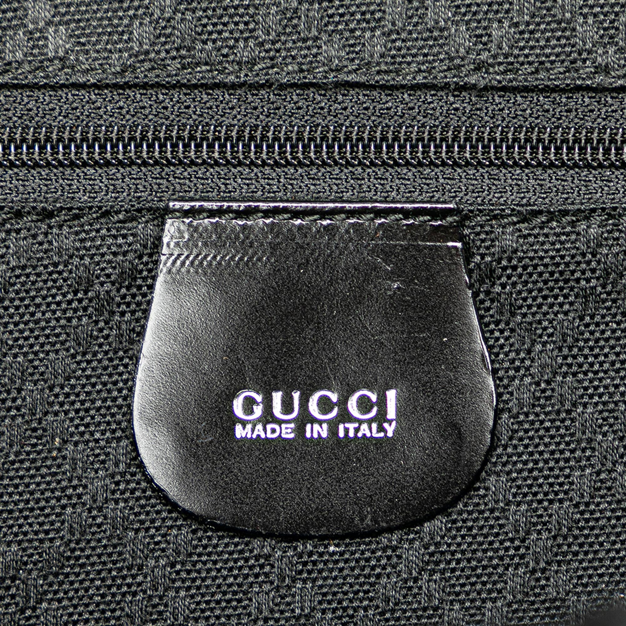 Gucci Nylon Bamboo Sling Backpack (SHG-IELGv1)
