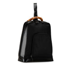 Gucci Nylon Bamboo Sling Backpack (SHG-IELGv1)