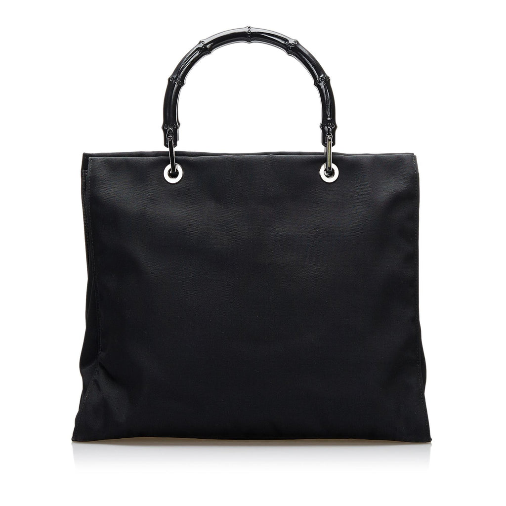 Gucci Nylon Bamboo Tote Bag (SHG-36501)