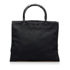 Gucci Nylon Bamboo Tote Bag (SHG-36501)