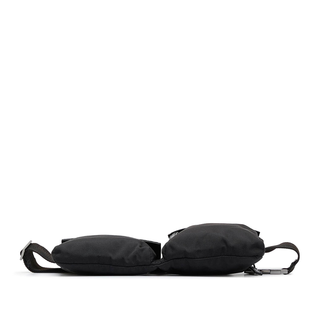 Gucci Nylon Double Pocket Belt Bag (SHG-CAEYaO)