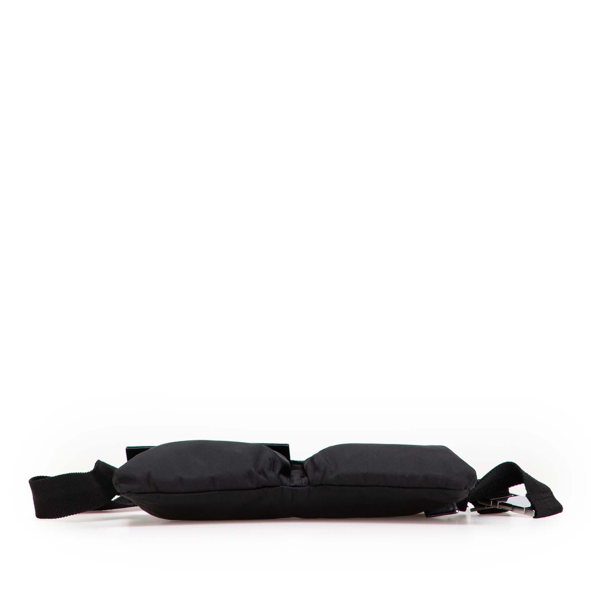 Gucci Nylon Double Pocket Belt Bag