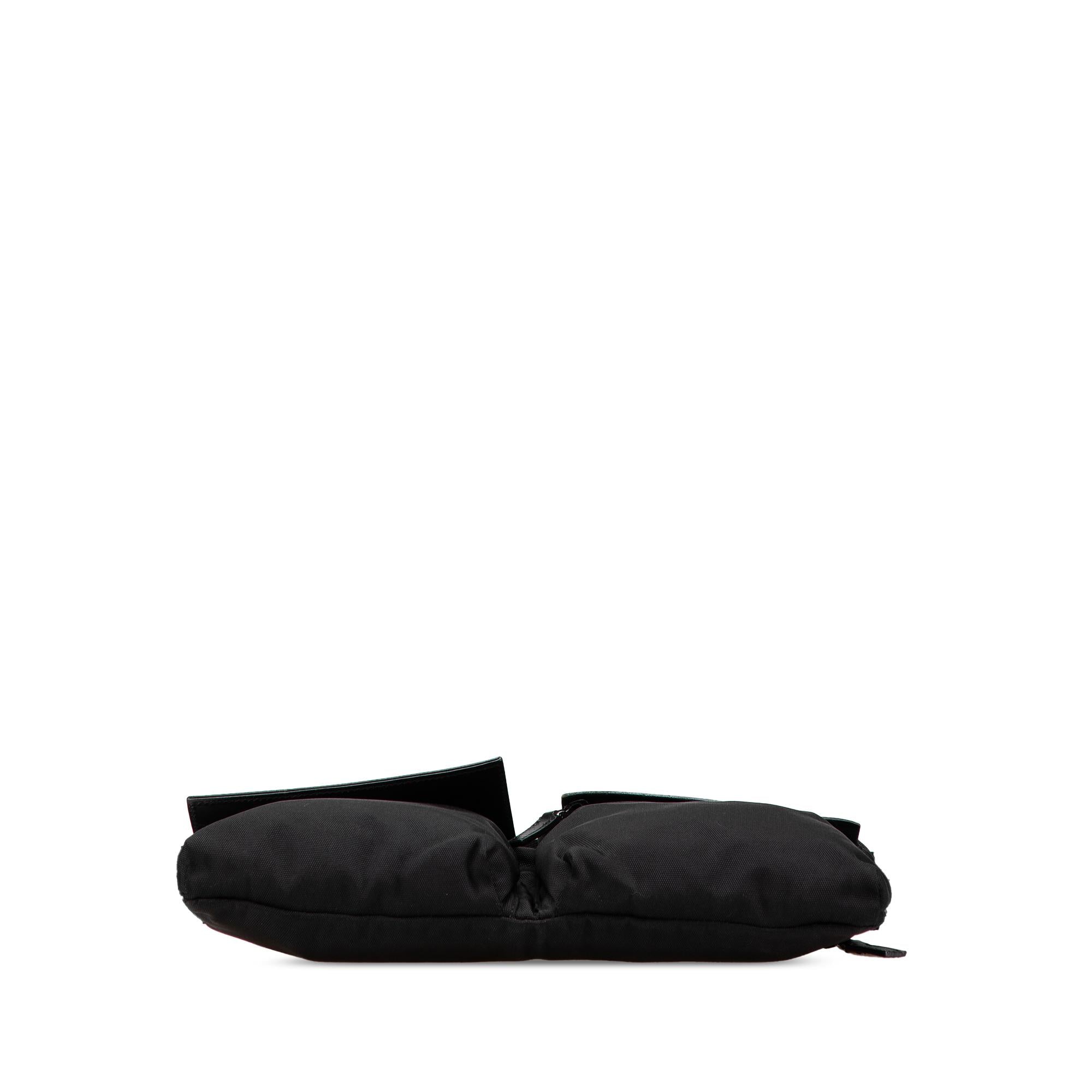 Gucci Nylon Double Pocket Belt Bag