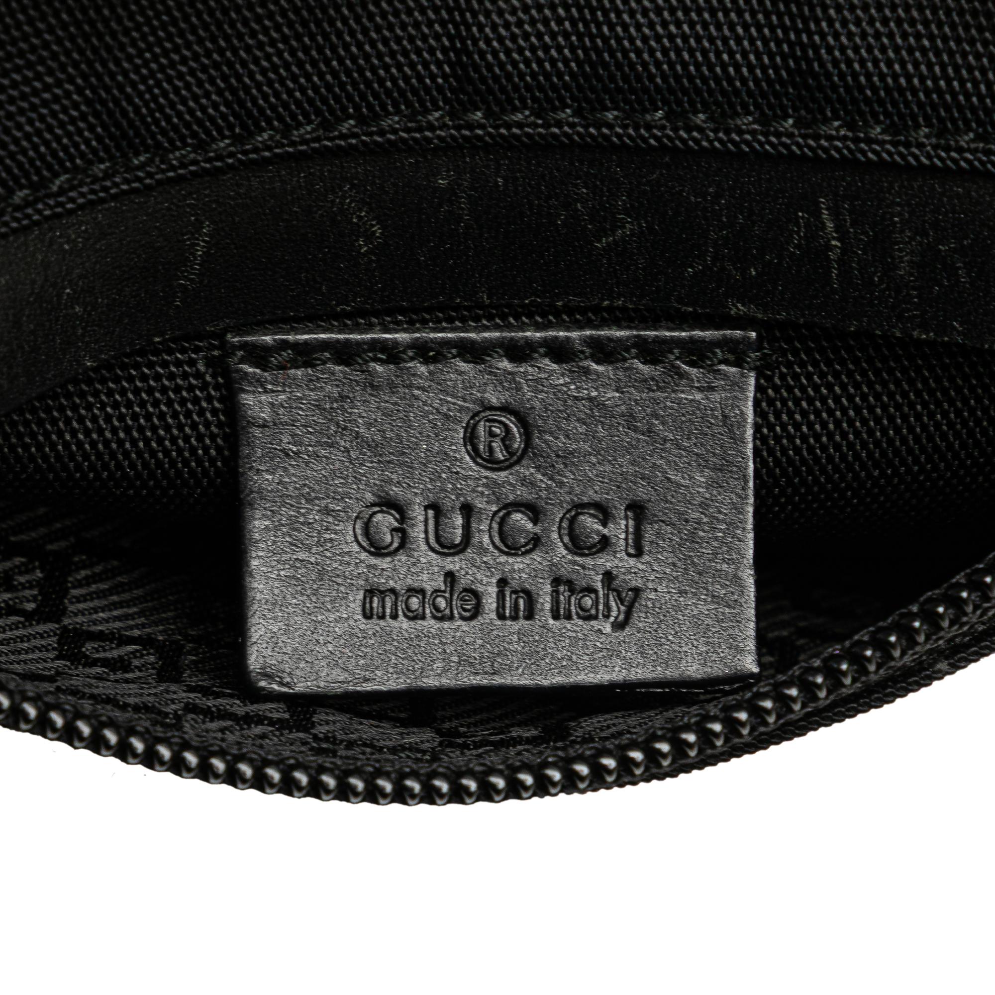 Gucci Nylon Double Pocket Belt Bag