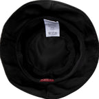 Gucci Nylon Embossed Logo Web Tab Bucket Hat - Size M