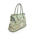 Gucci Nylon Flora Knight Small Tote (SHF-2ID1EO)