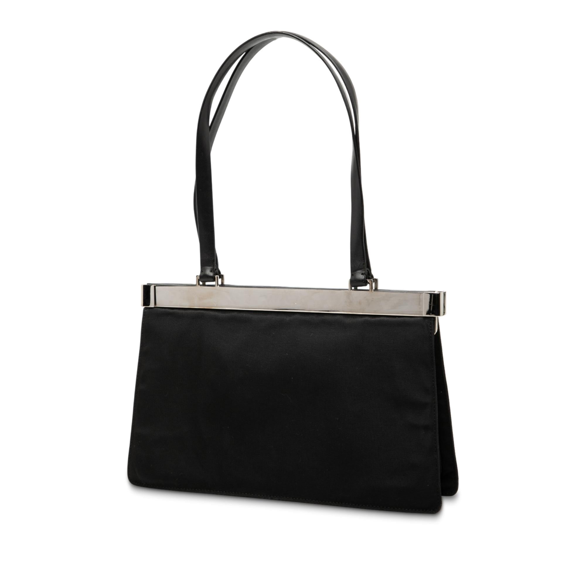 Gucci Nylon Frame Shoulder Bag