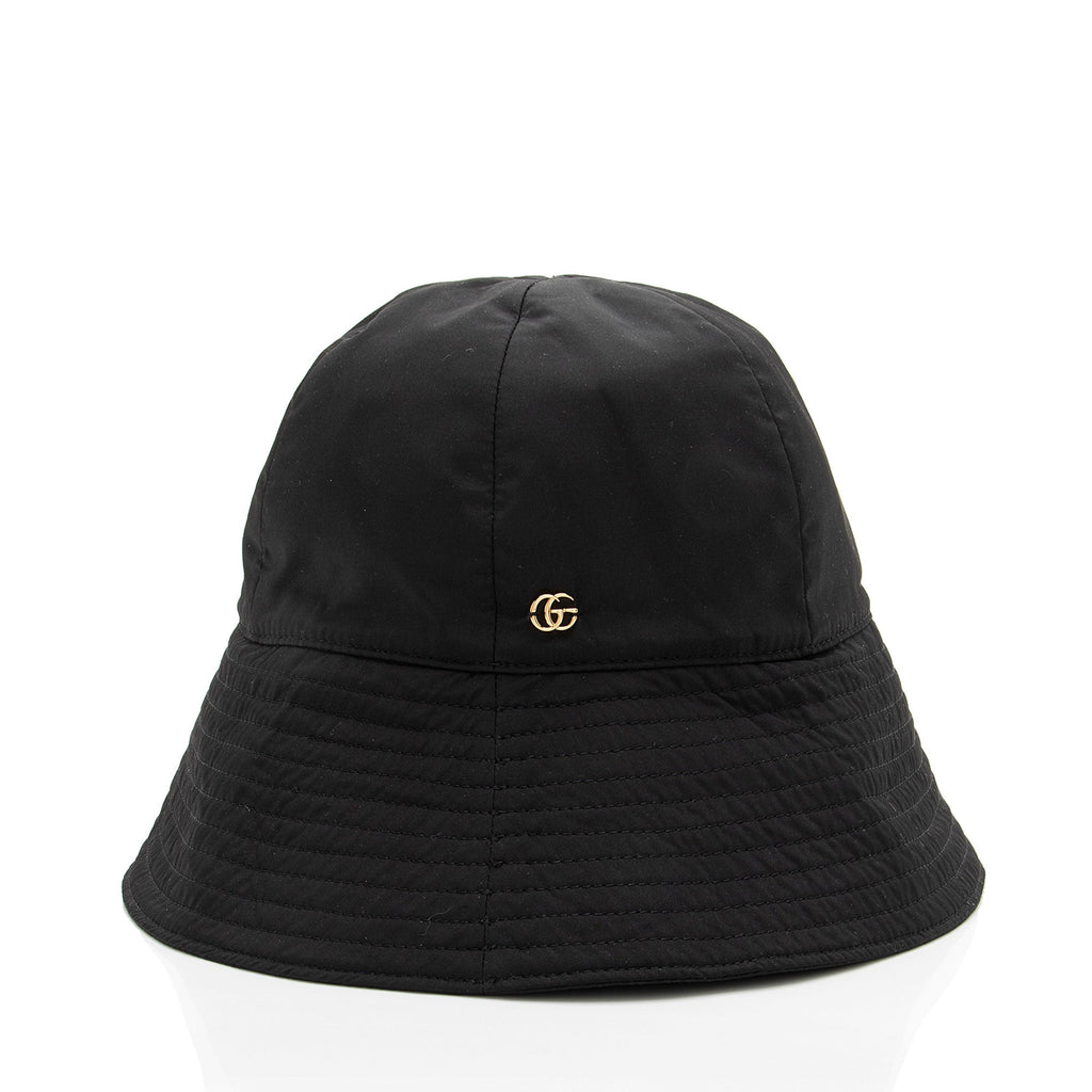 Gucci Nylon GG Bucket Hat - Size M