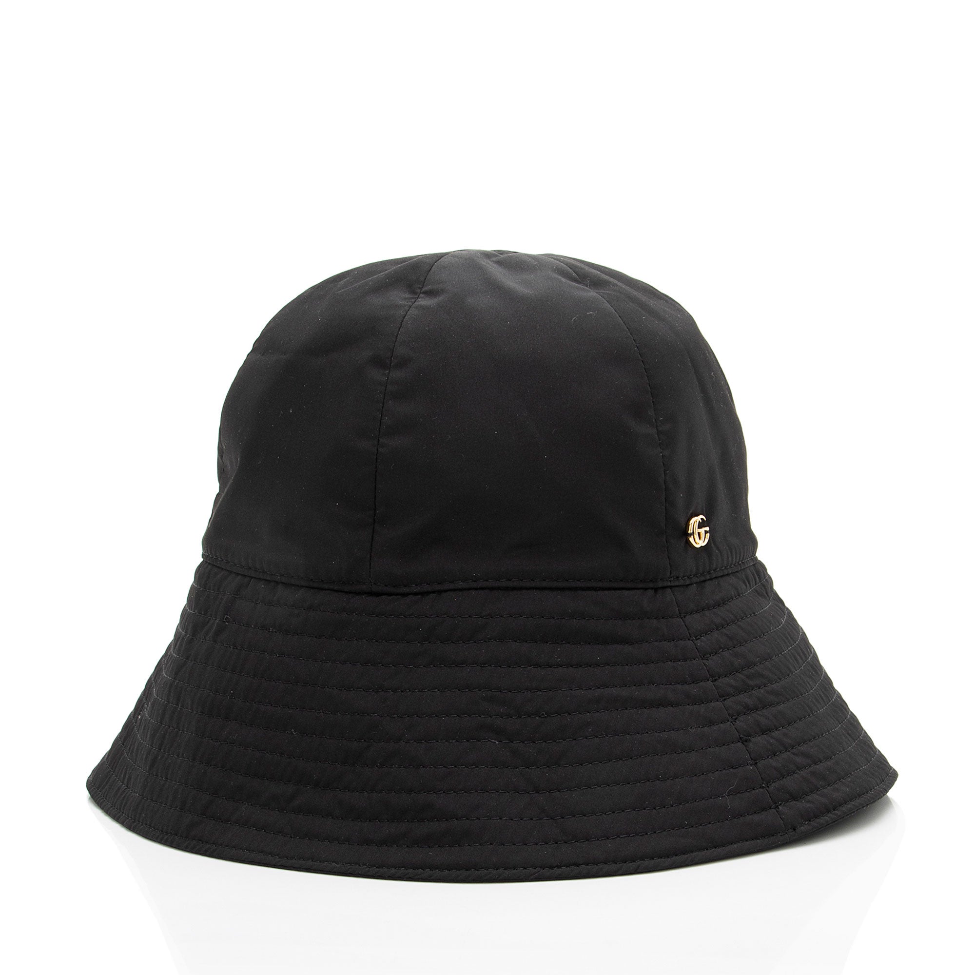 Gucci Nylon GG Bucket Hat - Size M