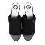 Gucci Nylon Interlocking G Heel Greta Mules - Size 9.5 / 39.5