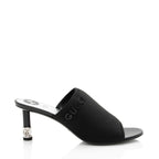 Gucci Nylon Interlocking G Heel Greta Mules - Size 9.5 / 39.5