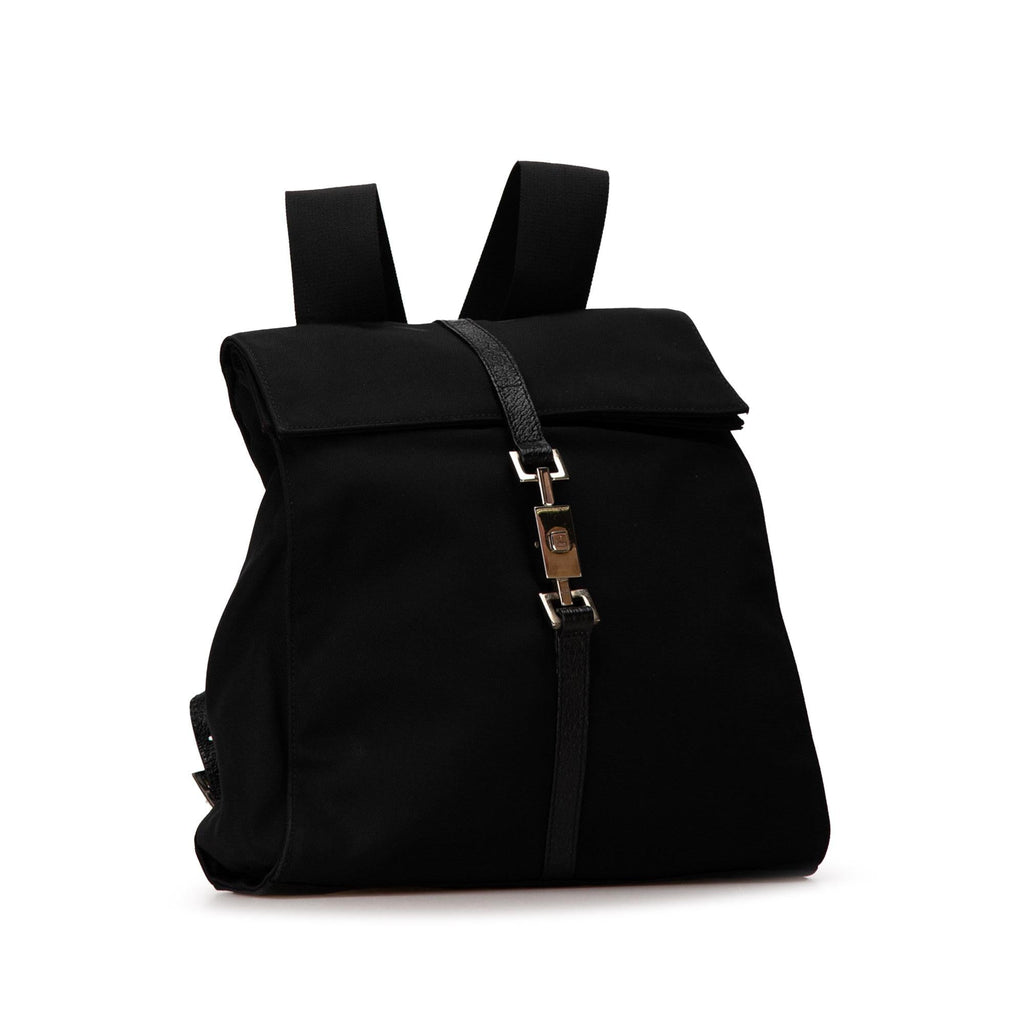 Gucci Nylon Jackie Backpack (SHG-TfE3Ni)