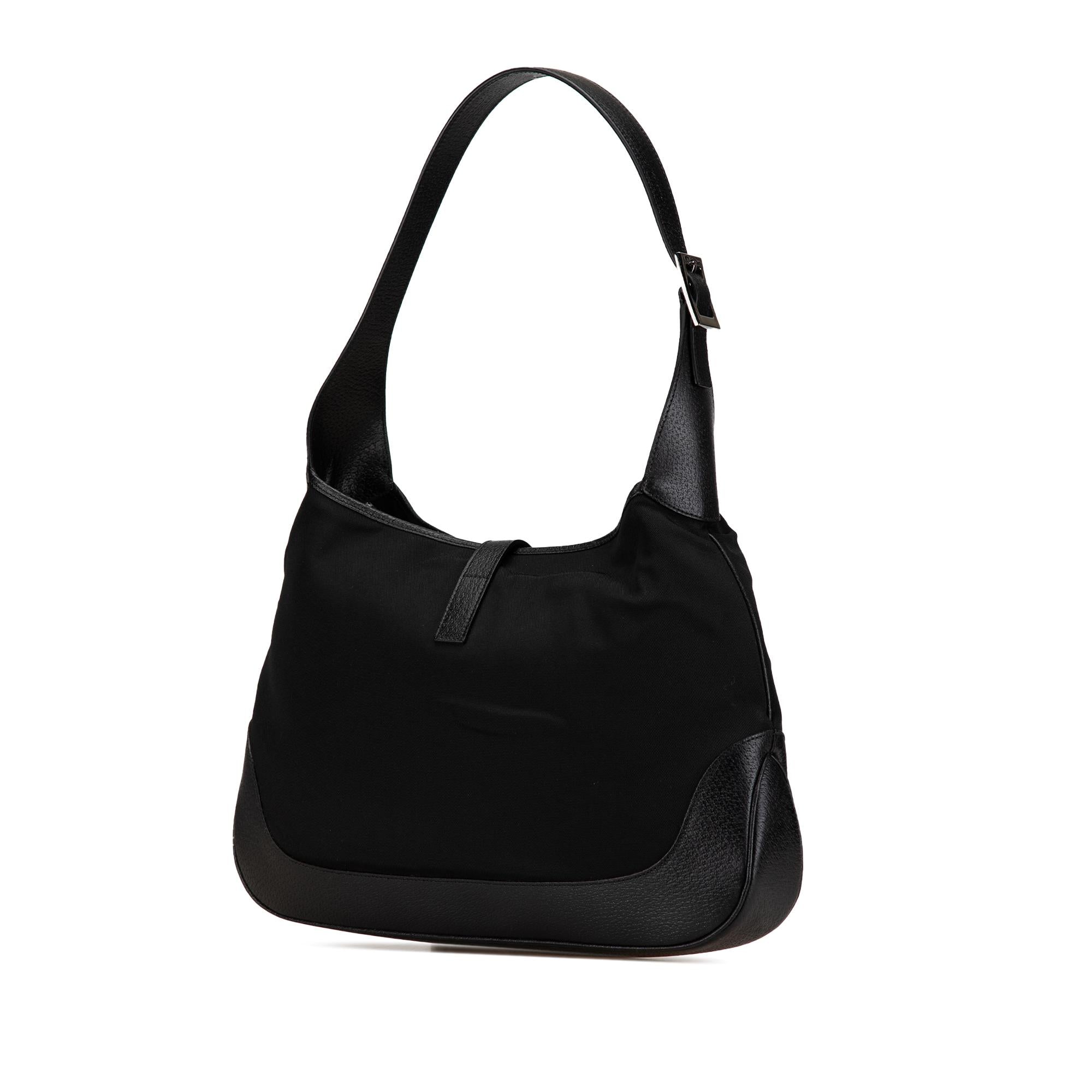 Gucci Nylon Jackie Shoulder Bag (SHG-kDXR6T)