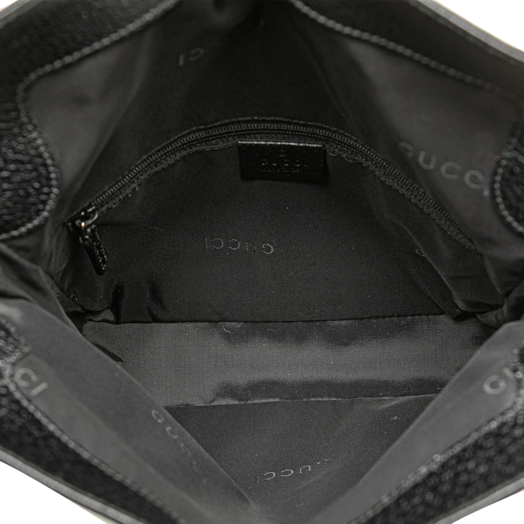 Gucci Nylon Jackie Shoulder Bag