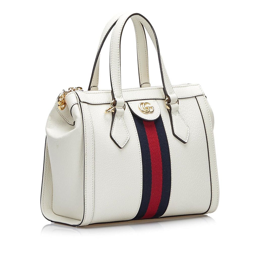Gucci Ophidia Leather Satchel (SHG-yOxMG1)