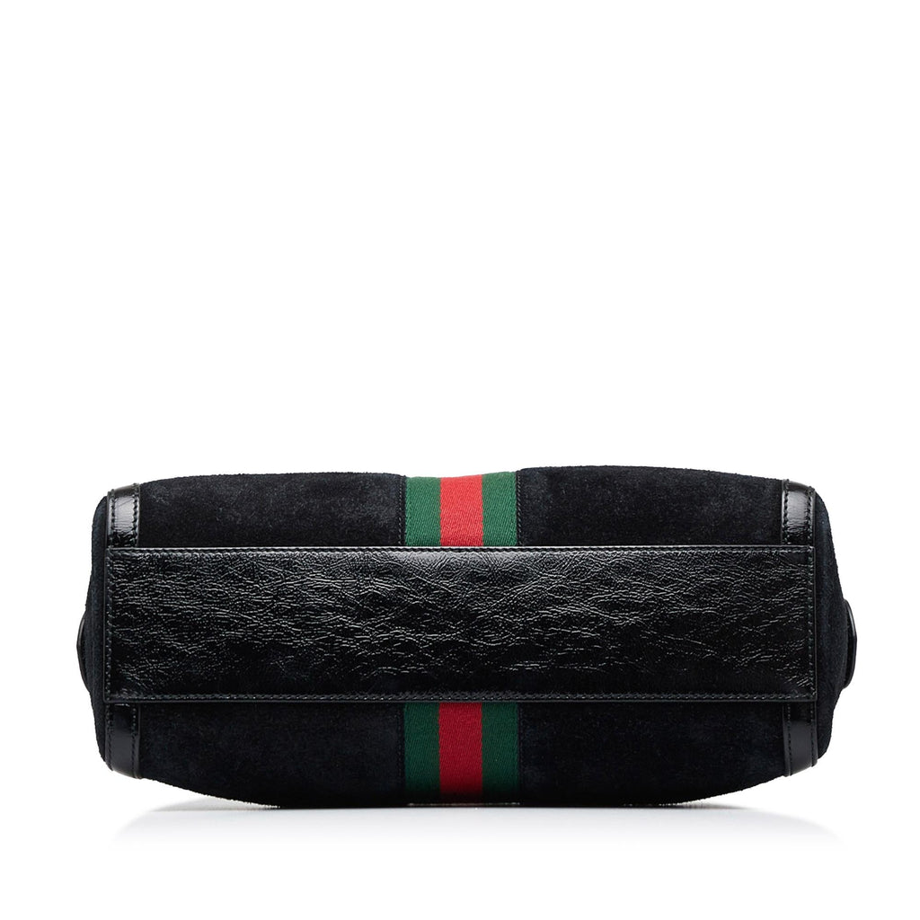 Gucci Ophidia Suede Satchel (SHG-rEIFLW)