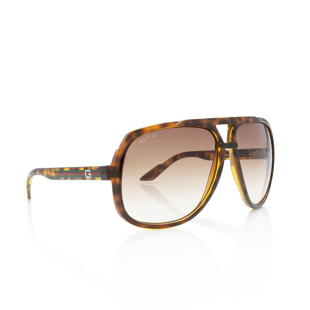 Gucci Oversized Aviator Sunglasses