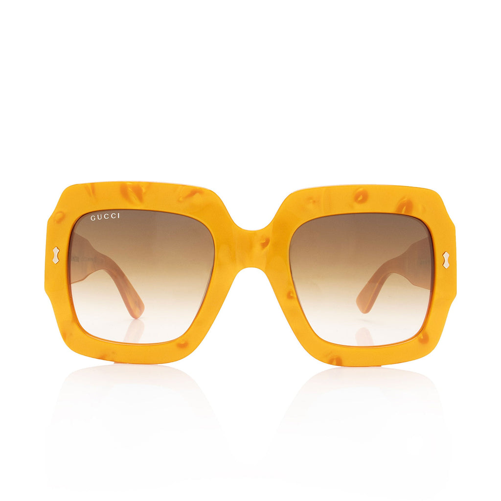 Gucci Oversized Square Sunglasses (SHF-31gL2Y)
