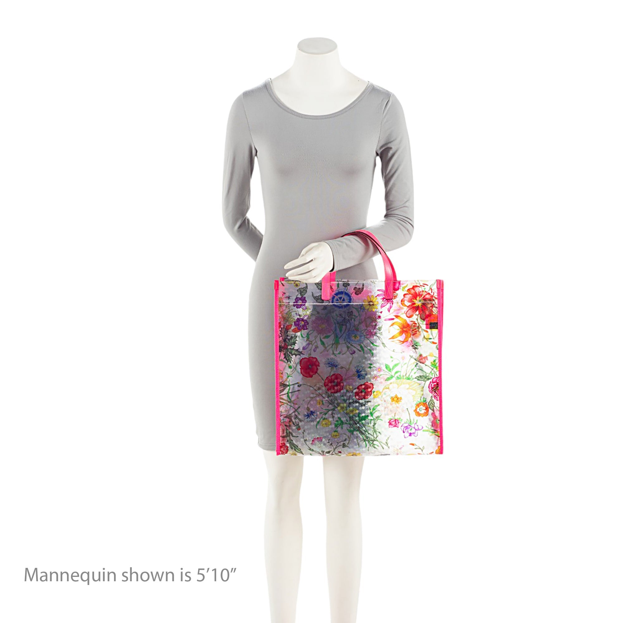 Gucci PVC Leather Flora Tote - FINAL SALE