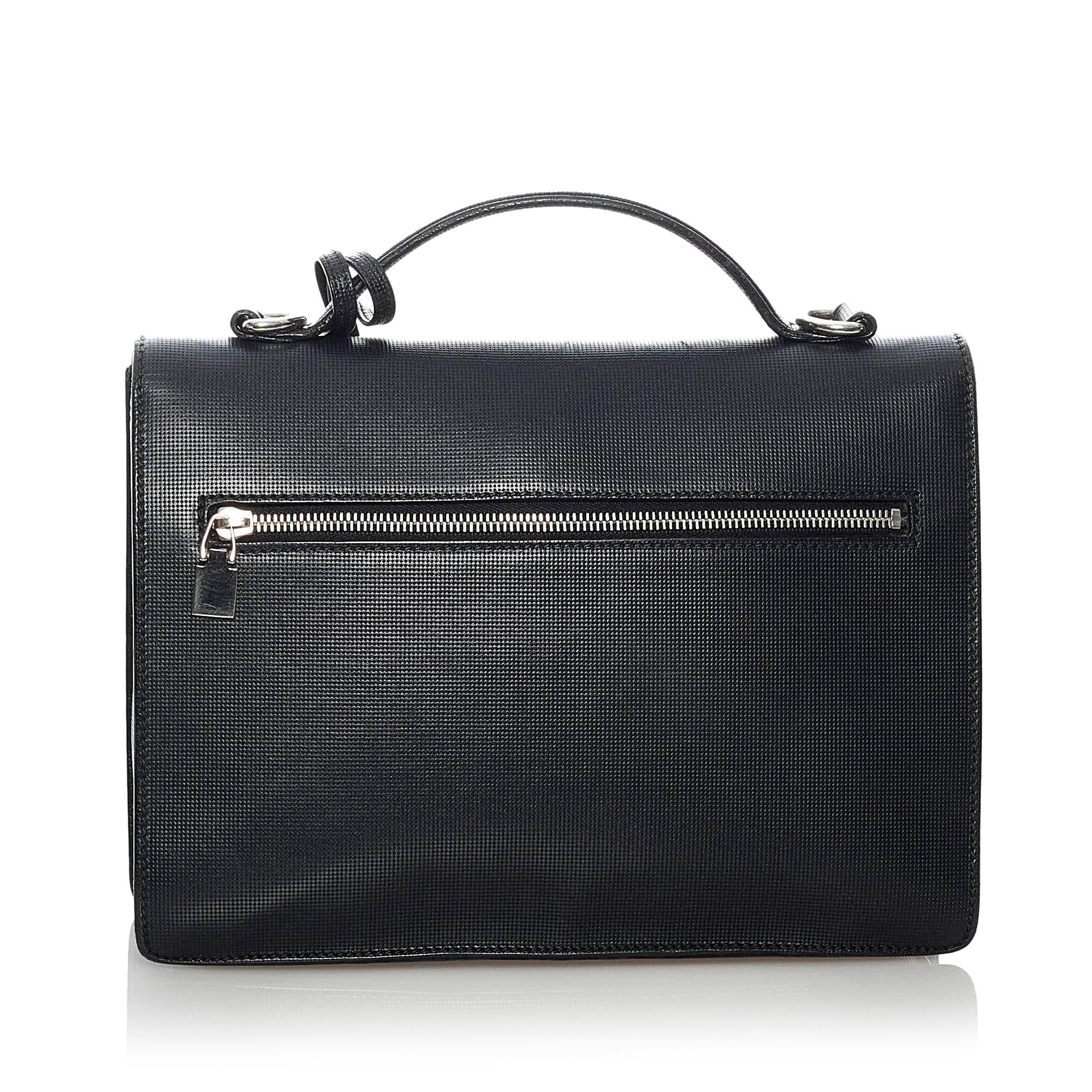 Gucci Padlock Leather Satchel (SHG-37609)