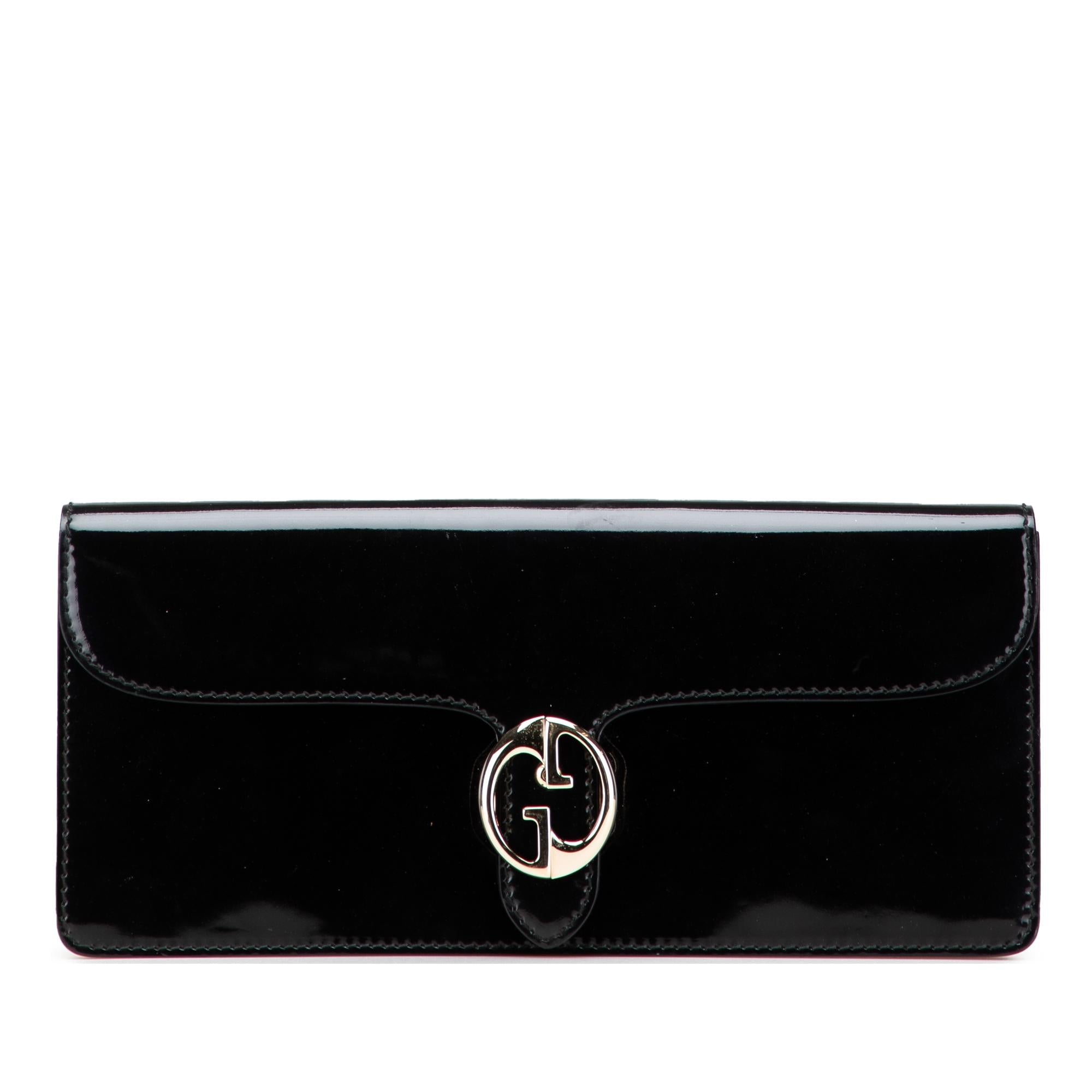 Gucci Patent 1973 Clutch