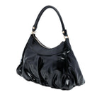 Gucci Patent Abbey D Ring Handbag