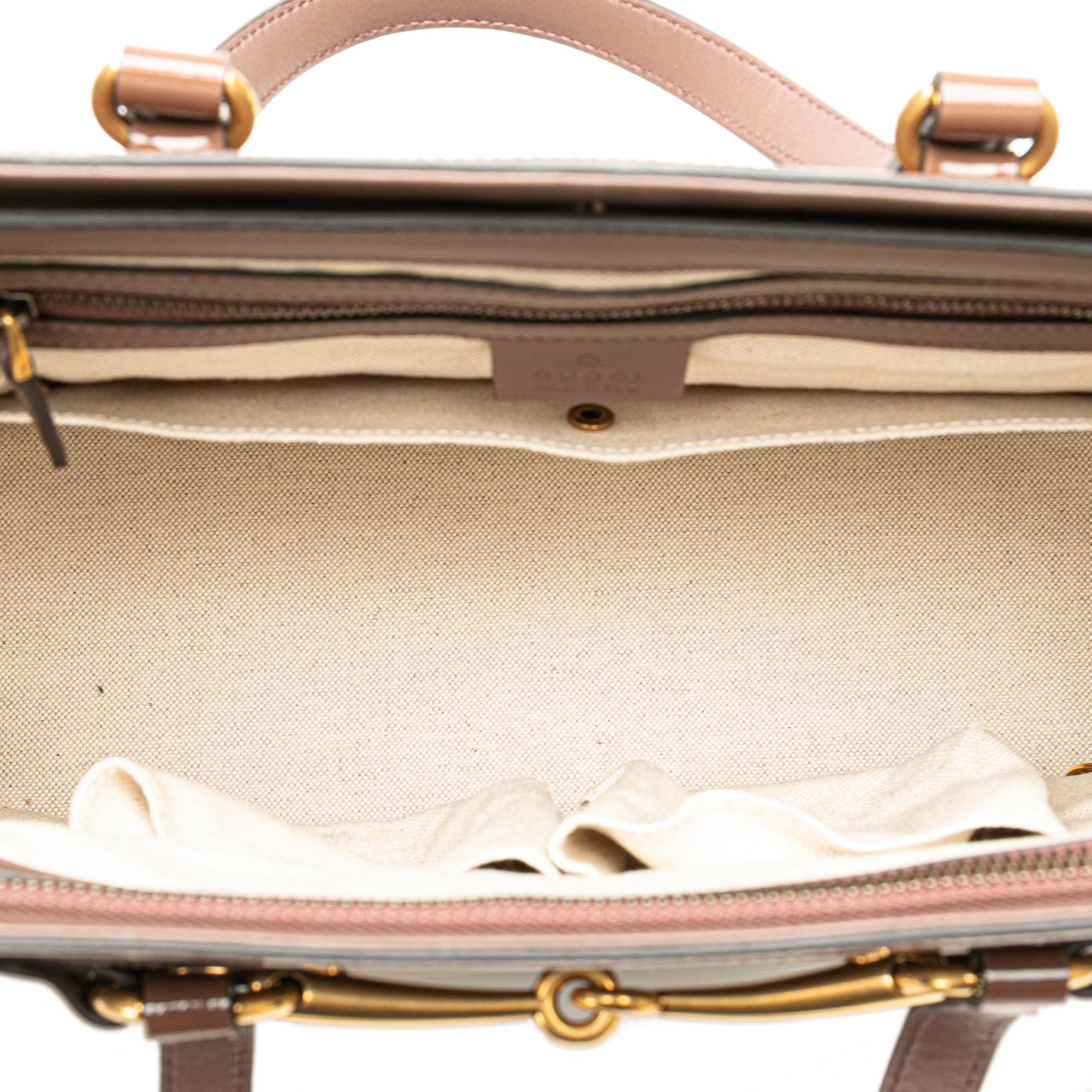 Gucci Patent Bright Bit Satchel