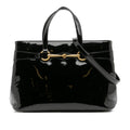 Gucci Patent Bright Bit Satchel