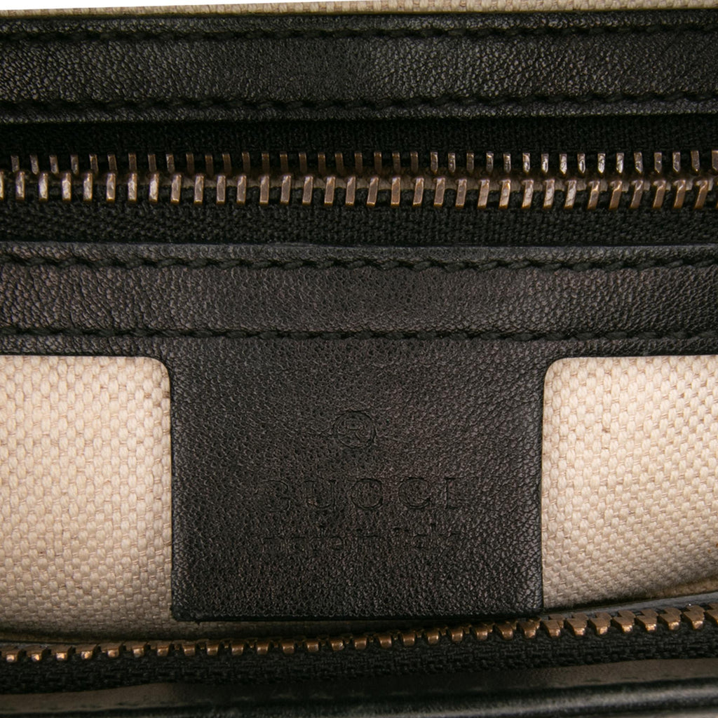 Gucci Patent Bright Bit Satchel