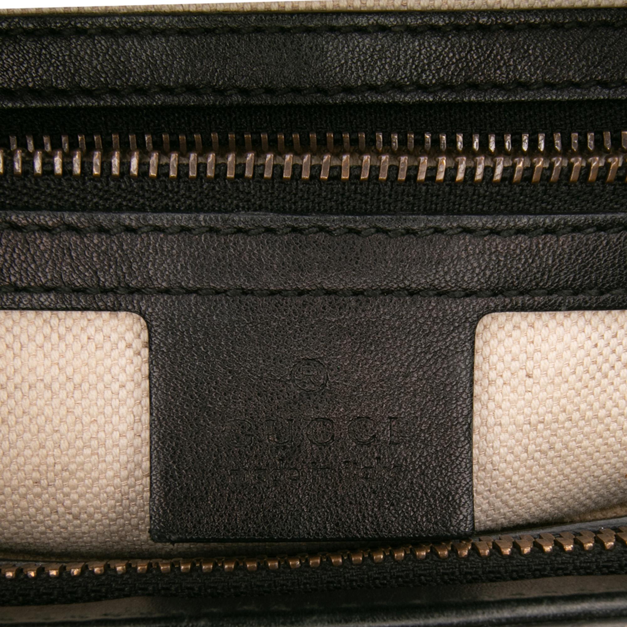 Gucci Patent Bright Bit Satchel