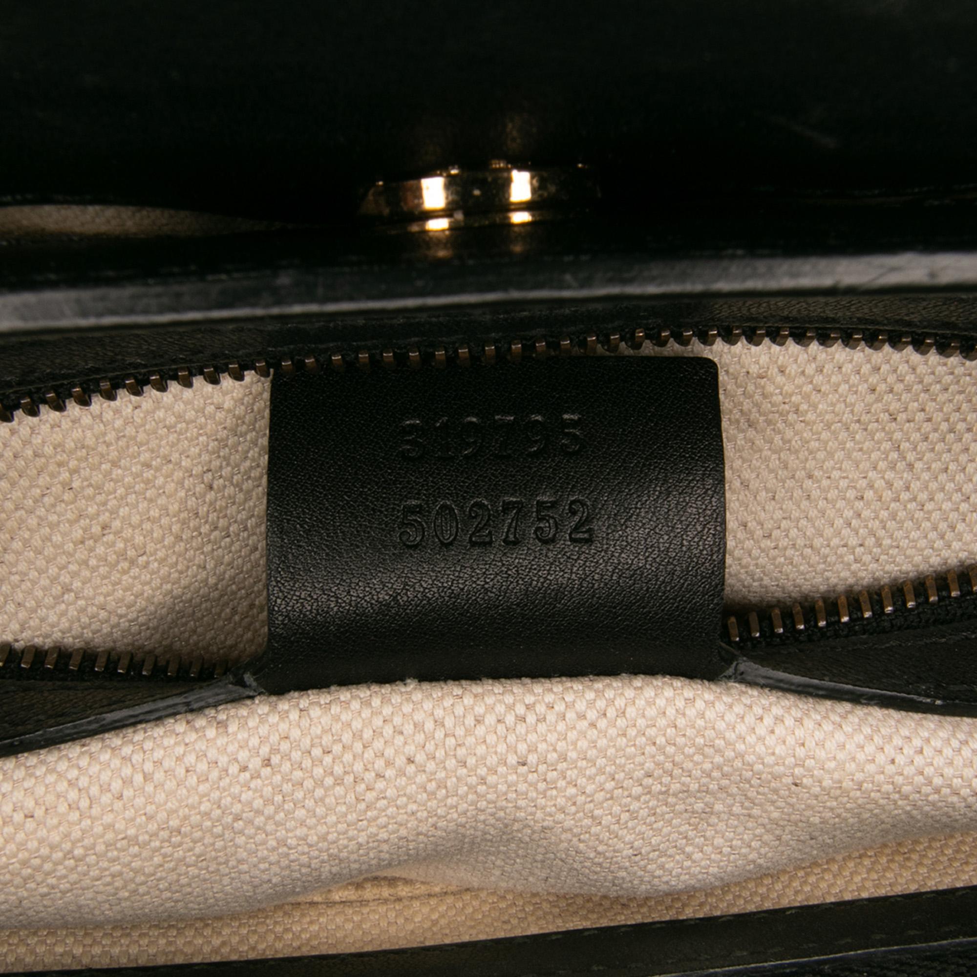 Gucci Patent Bright Bit Satchel