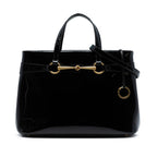 Gucci Patent Bright Bit Satchel