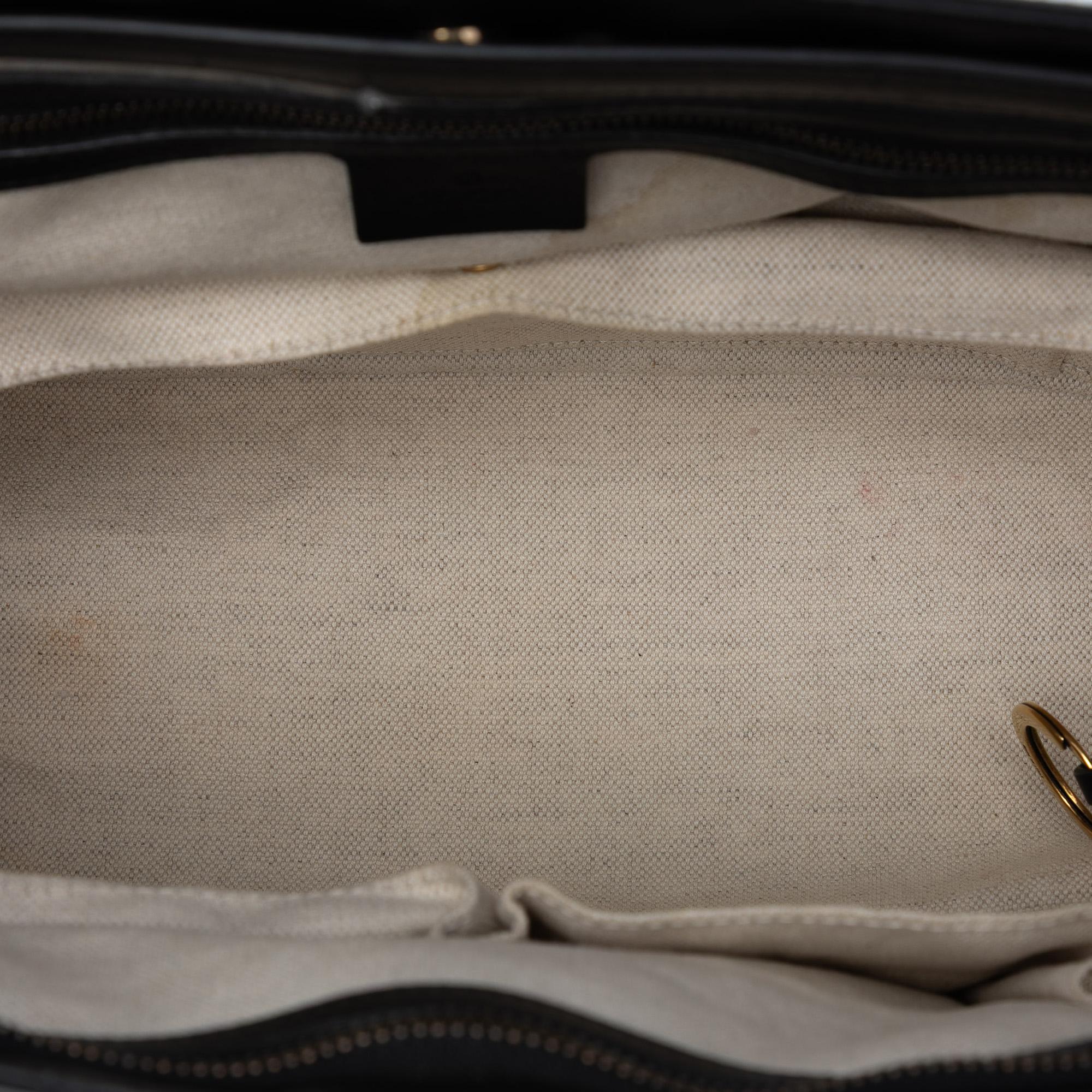 Gucci Patent Bright Bit Satchel
