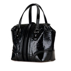 Gucci Patent Horsebit Treasure Handbag (SHG-RRhddh)