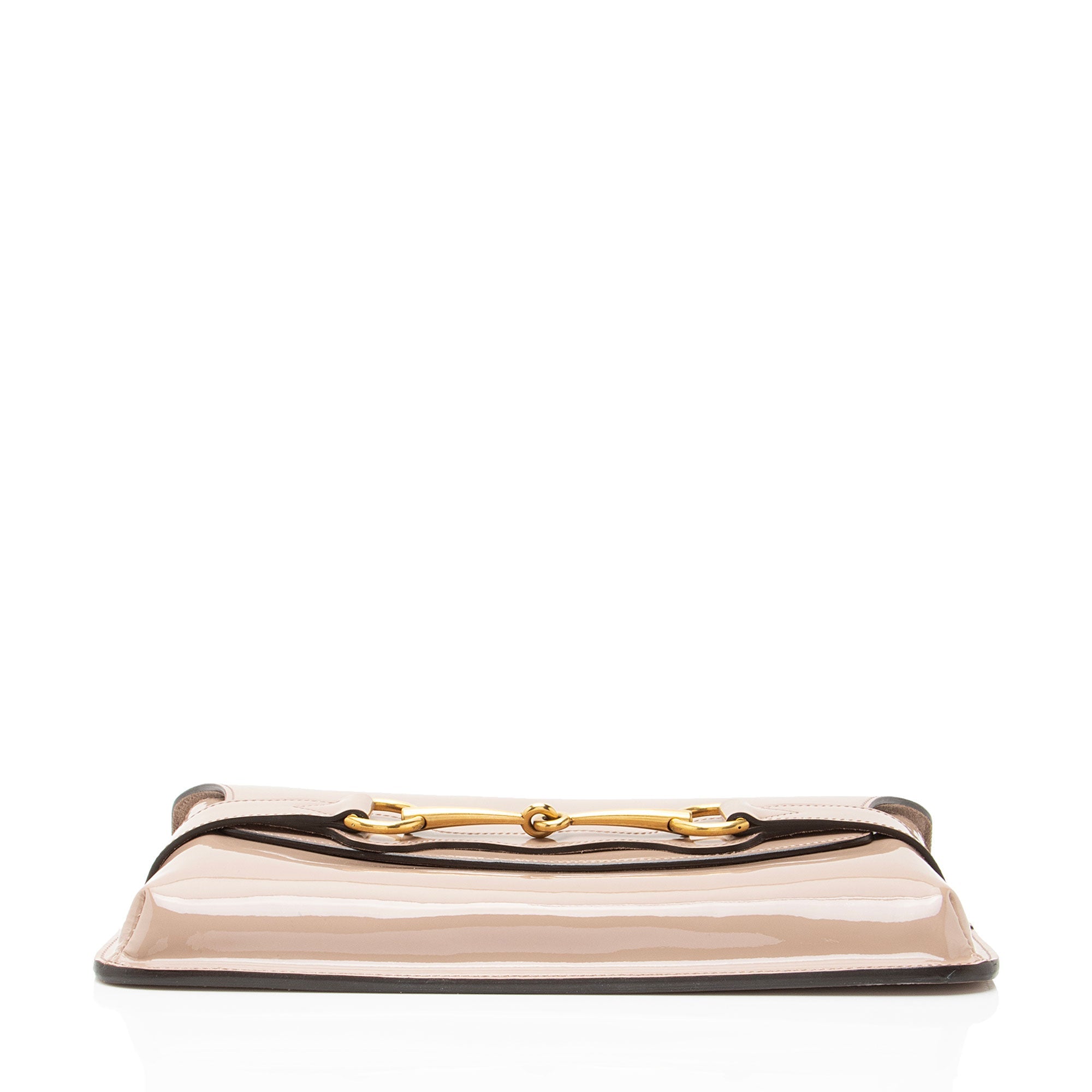 Gucci Patent Leather Bright Bit Clutch