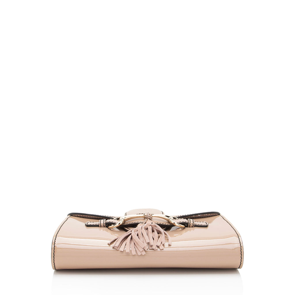 Gucci Patent Leather Emily Shoulder Bag (SHF-FaCHlt)