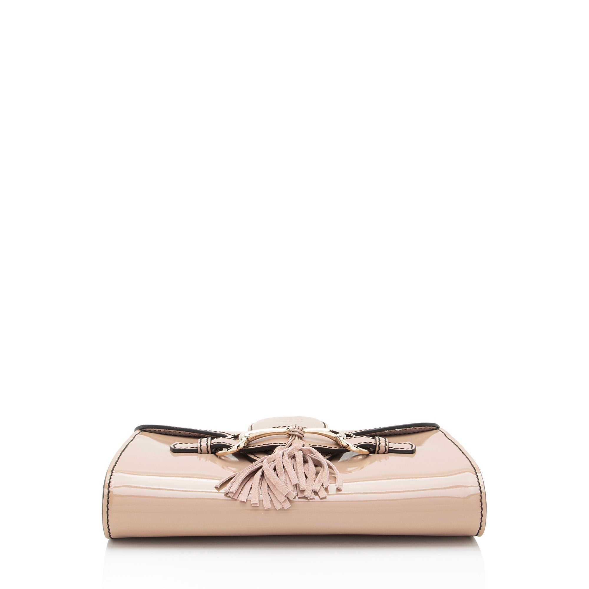 Gucci Patent Leather Emily Shoulder Bag (SHF-FaCHlt)