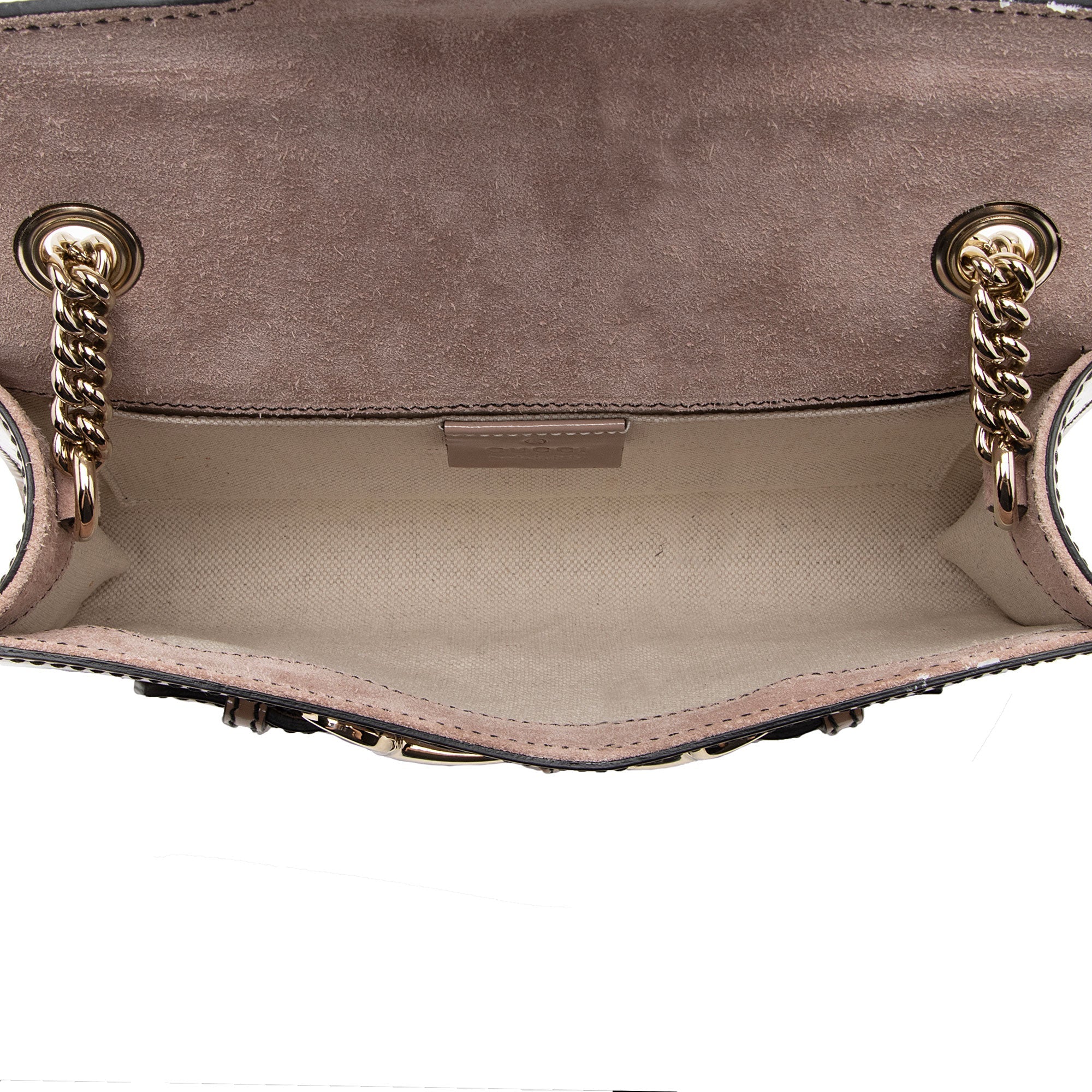 Gucci Patent Leather Emily Shoulder Bag (SHF-FaCHlt)
