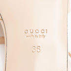 Gucci Patent Leather GG Ballet Flats - Size 6 / 36
