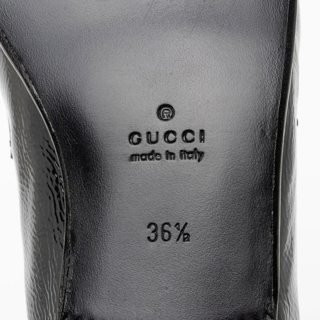 Gucci Patent Leather Horsebit 1953 Loafers - Size 6.5 / 36.5 (SHF-7m1TSH)